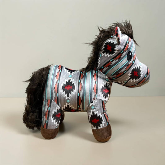 Red Aztec horse - medium farm pal 