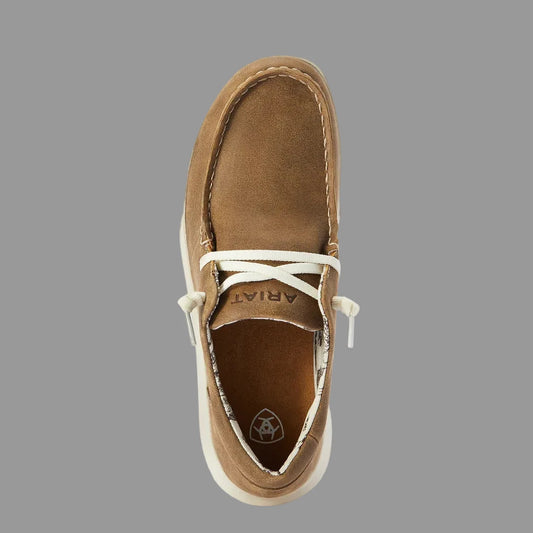 Ariat Womens Hilo Brown Bomber Slip On Shoes