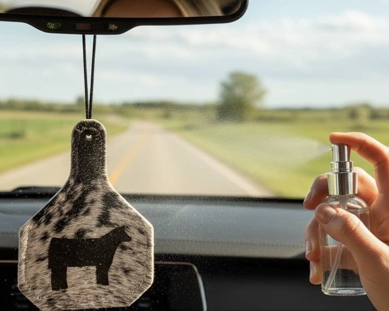 Steer Cowhide Freshener