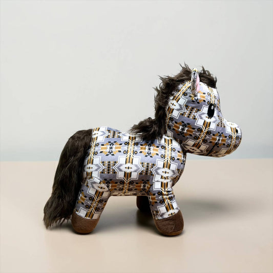 Orange Aztec horse - Medium Farm Pal